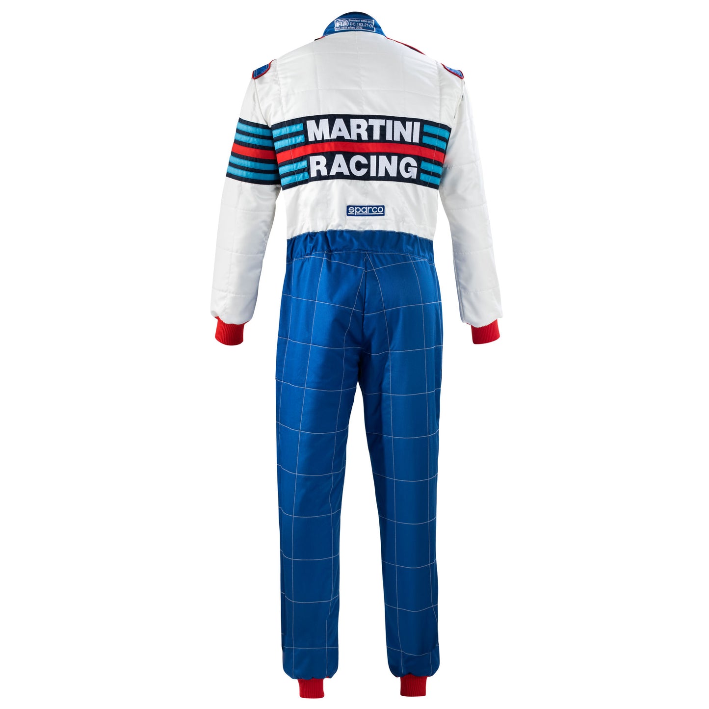 001144MR Sparco Martini Racing Classic Retro Rally Suit Fireproof FIA 8856-2018