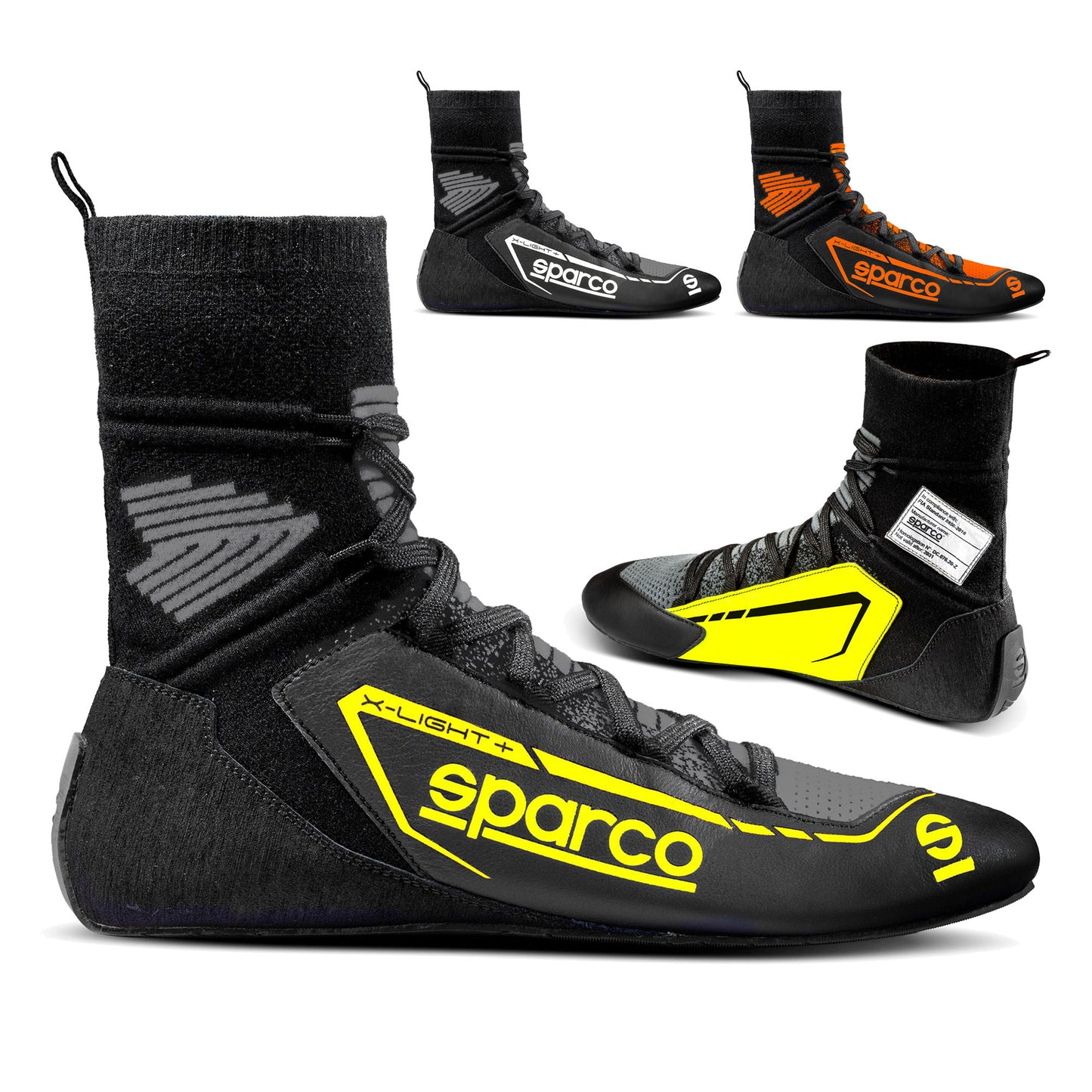 001278 Sparco X-LIGHT+ Racing Driver Boots Fireproof FIA 8856-2018 Race Spec