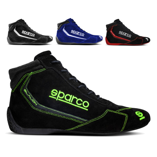 001295 Sparco Slalom Racing Boots Fireproof FIA 8856-2018 Race Race Karting