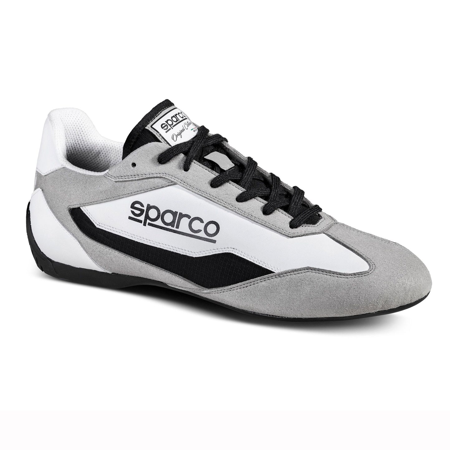 0012A7 Sparco S-DRIVE Trainers Shoes Sneakers Microfibre Low Cut Style Leisure