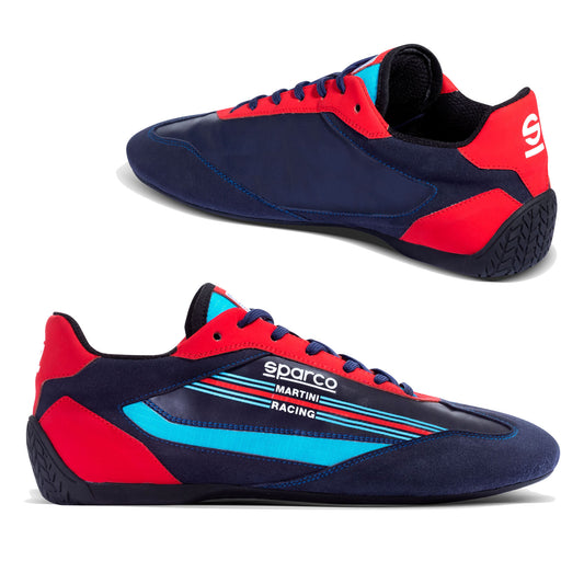 0012A7MR Sparco Trainers Martini Racing Special Edition Lancia Rally Retro Style