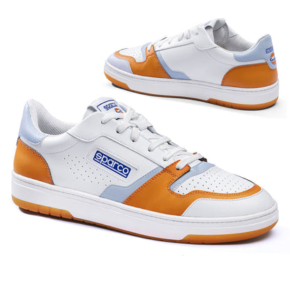 Sparco S-URBAN Sports Shoes Gulf Racing Livery Trainers Leisurewear Sneakers