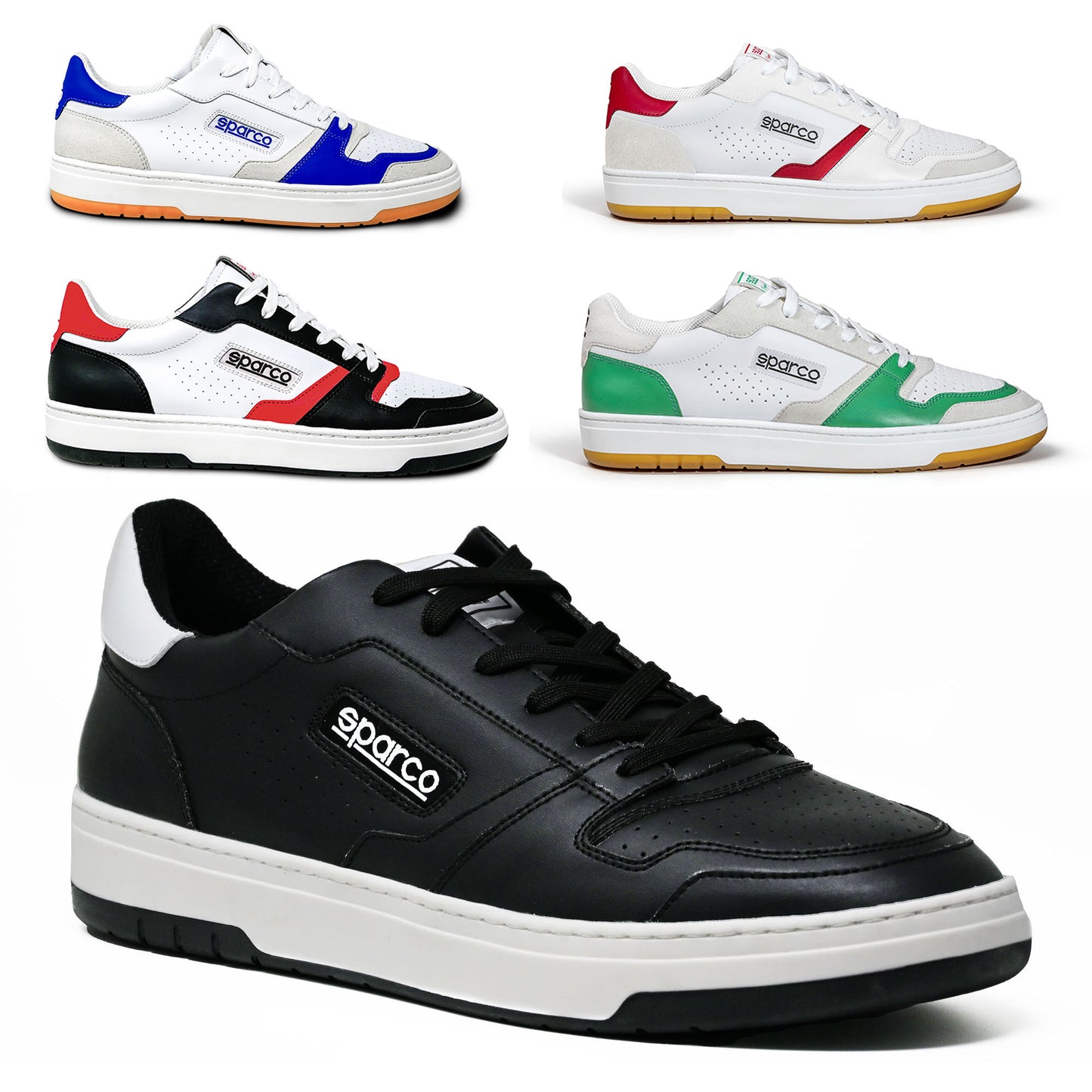 0012B4 Sparco S-URBAN Shoes Trainers Tennis Style Sneakers Casual Leisurewear