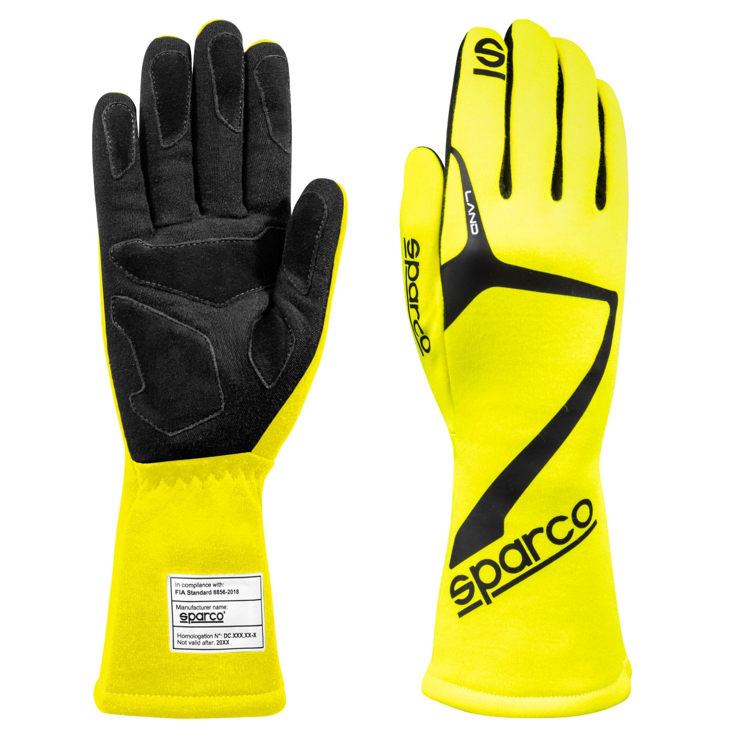 001366 Sparco LAND Racing Driver Gloves Fireproof Spec FIA Approved Race Rally