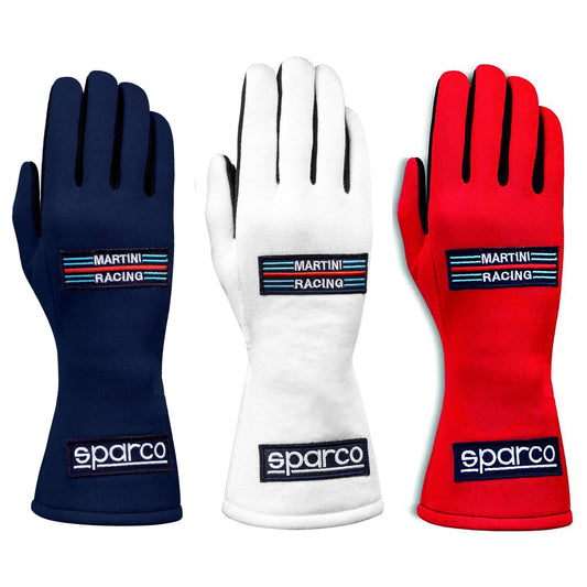 Sparco LAND Martini Racing Gloves Rally Special Edition FIA 8856-2018 Approved