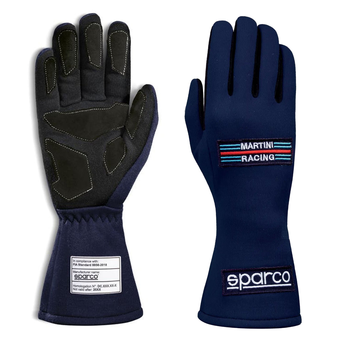 Sparco LAND Martini Racing Gloves Rally Special Edition FIA 8856-2018 Approved