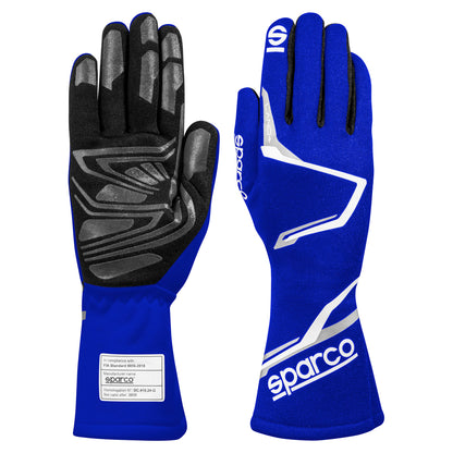 001367 Sparco LAND+ PLUS Racing Driver Gloves Updated Design FIA Approved Race