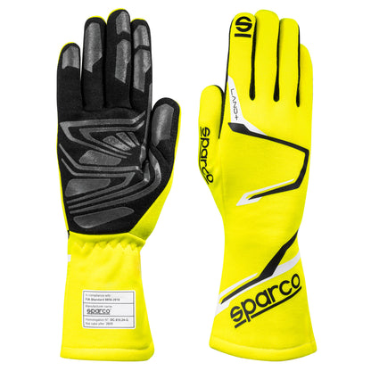 001367 Sparco LAND+ PLUS Racing Driver Gloves Updated Design FIA Approved Race