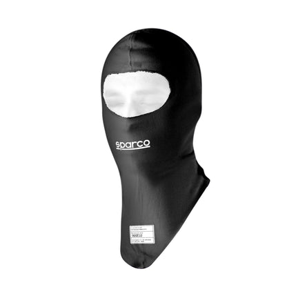 001410NR Sparco RW-7 Delta Balaclava Black Fireproof FIA Approved Racing Drivers