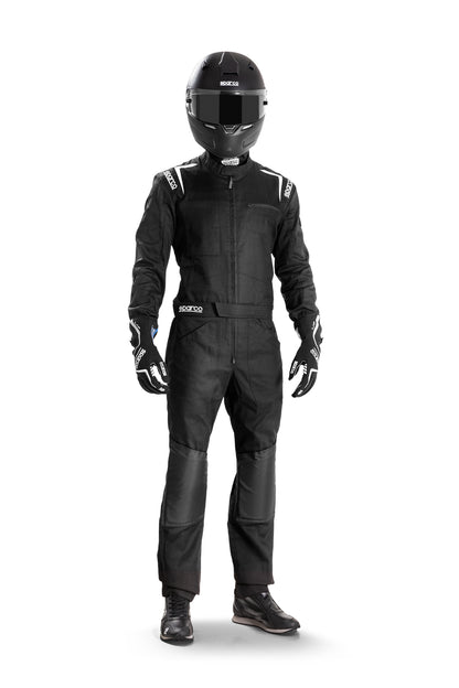 Sparco MS-5 MS5 Race Mechanic Suit Overalls Colour Black/Grey Pitcrew Teamwear