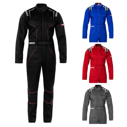 Sparco MS-4 MS4 Mechanic Suit Overalls Pitcrew Go-Karting 1-Layer Light Fabric