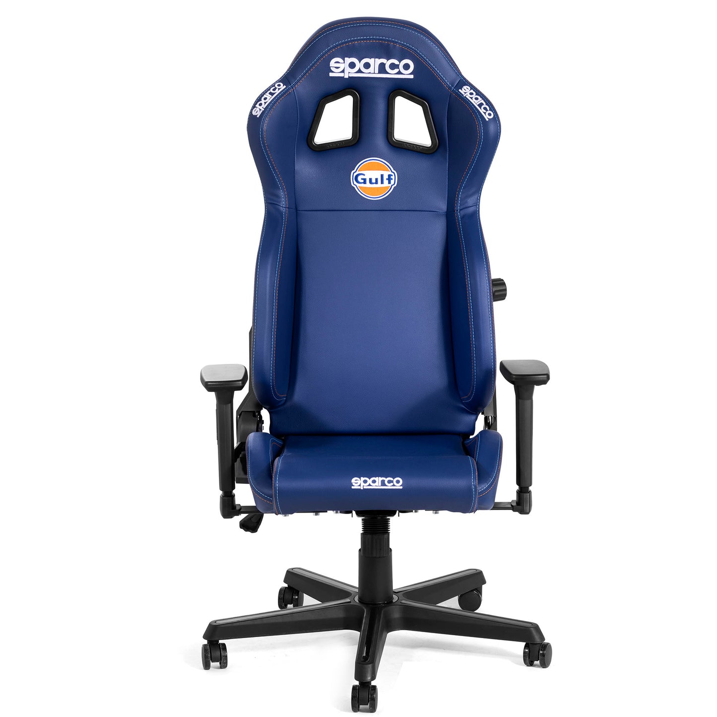 New 2025 Sparco Icon Office Seat Gulf Racing Special Edition Chair Navy Blue