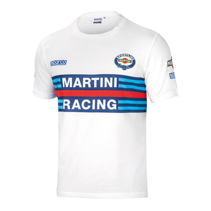 Sparco Martini Racing T-Shirt Mens Tee Iconic Lancia Rally Team Retro Edition