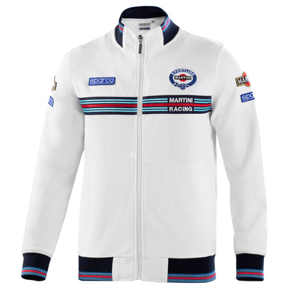 01278MR Sparco Martini Racing Full Zip Sweatshirt