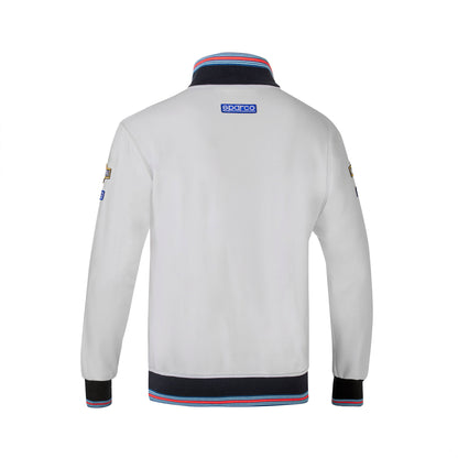 01278MR Sparco Martini Racing Full Zip Sweatshirt