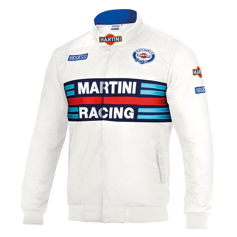 01281MR Sparco Martini Racing Replica Bomber Style Jacket