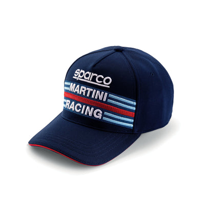 Sparco Martini Racing Flex Cap Lancia Rally Team Adult One Size in Navy Blue