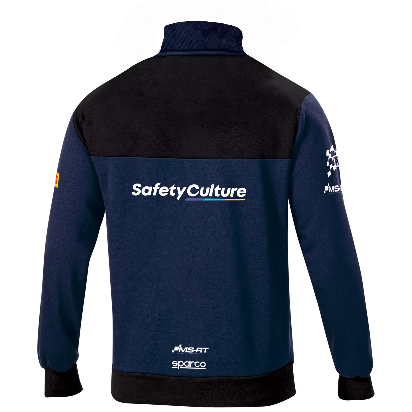 Sparco M-SPORT WRC Mens Half Zip Sweatshirt Official Ford WRC Rally Team Fanwear