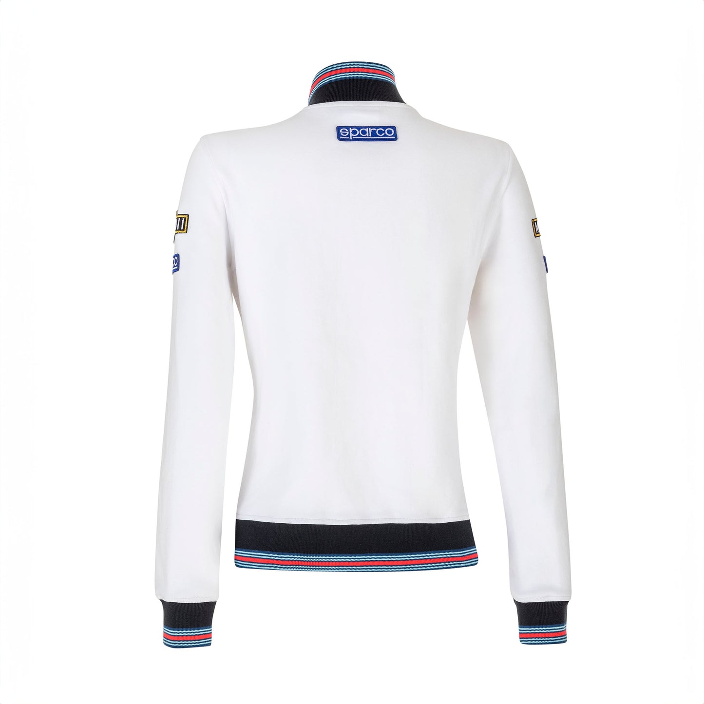 Sparco Lancia Martini Racing Ladies Sweatshirt Full Zip Jacket in Womens Sizes