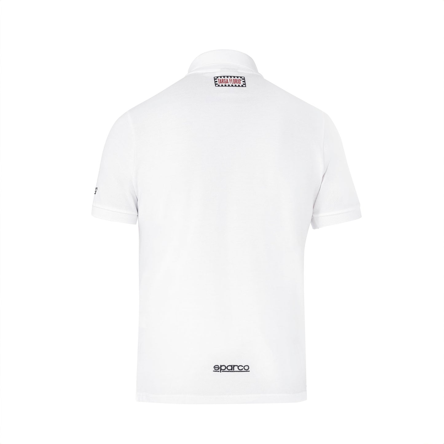 Sparco Targa Florio #P2 Mens Polo Shirt Cotton Pique Sportswear Made in Italy