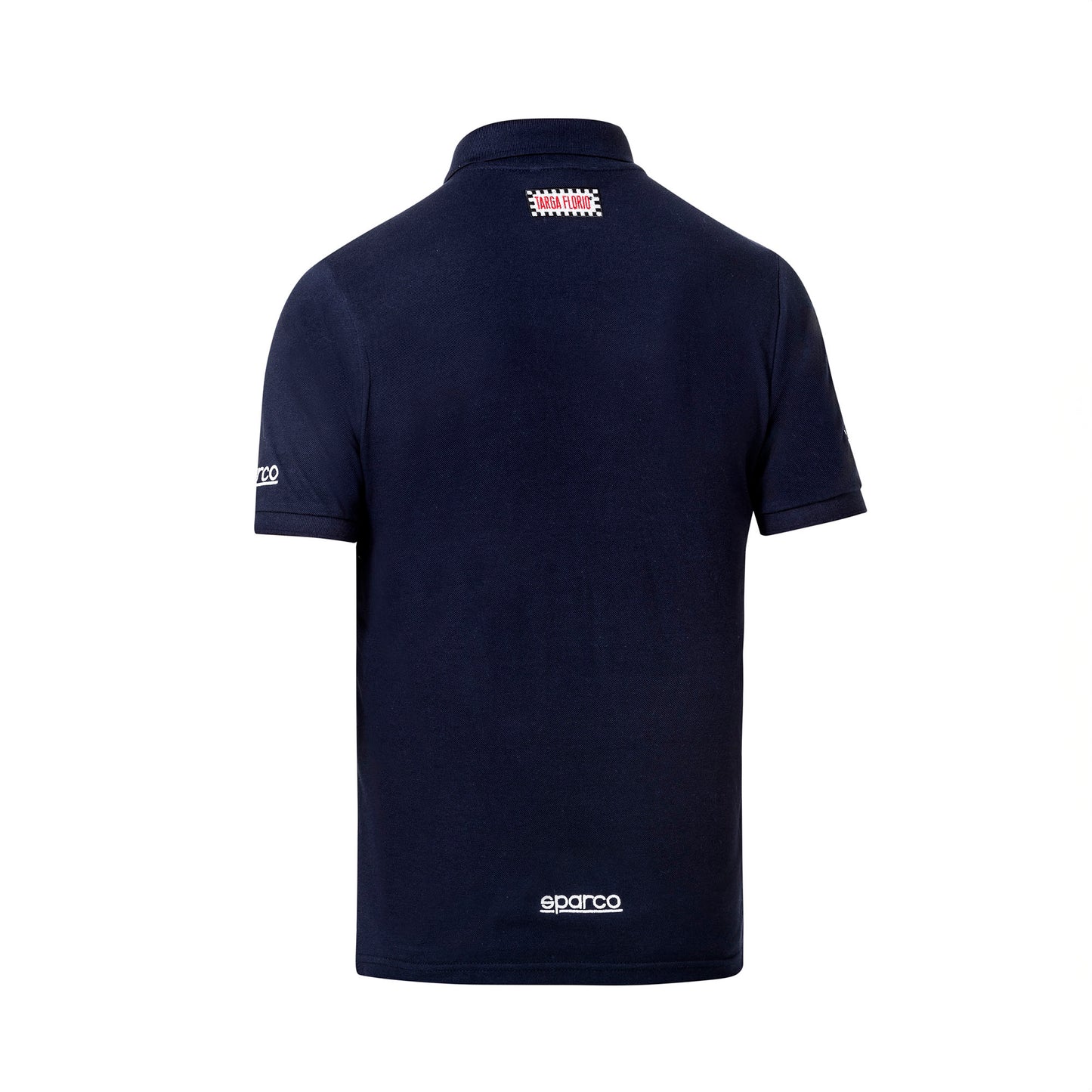 Sparco Targa Florio #P2 Mens Polo Shirt Cotton Pique Sportswear Made in Italy