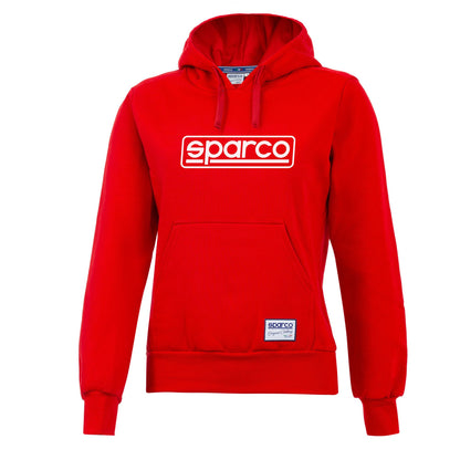 Sparco Frame Ladies Hoody Hoodie Womens Girls Sizes in 2 Colours - Made in Italy