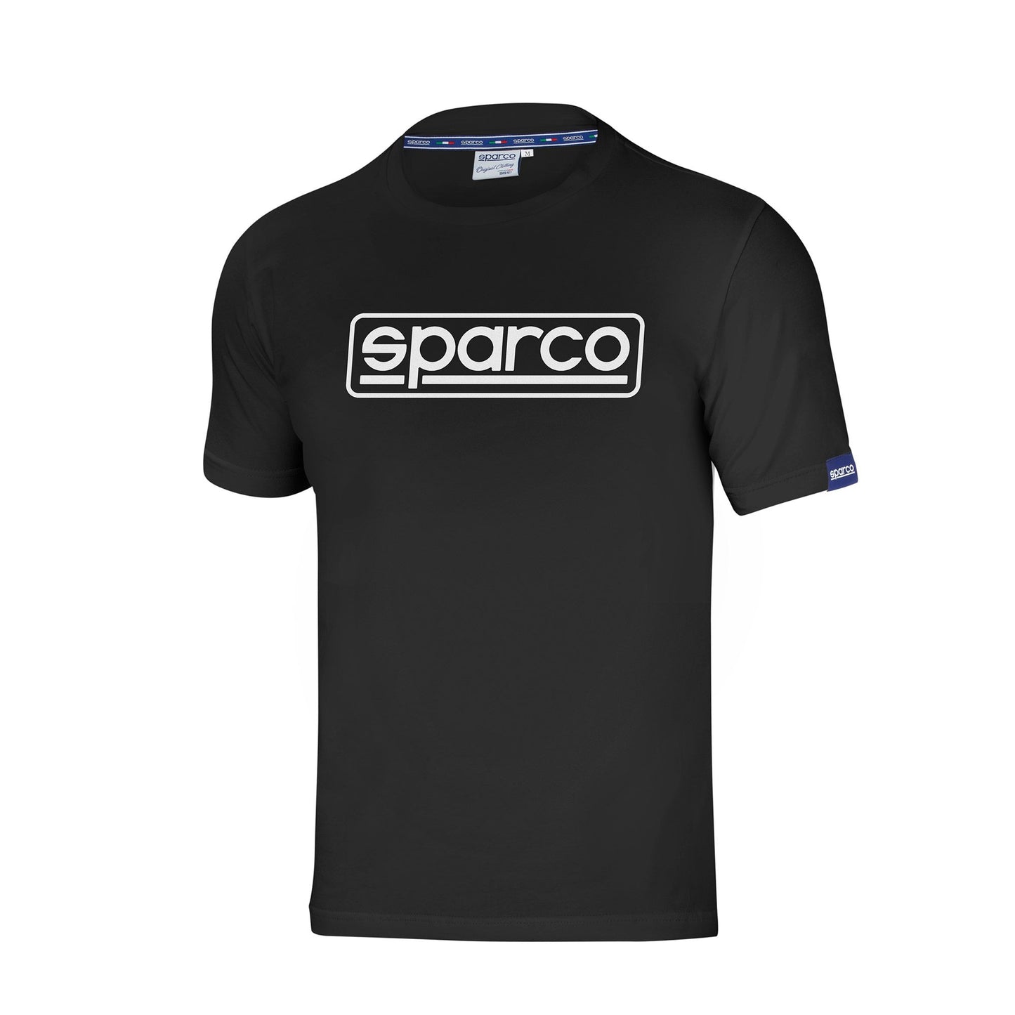 Sparco Racing Karting Classic T-Shirt with Large Logo on Front Mens Sizes S-XXL