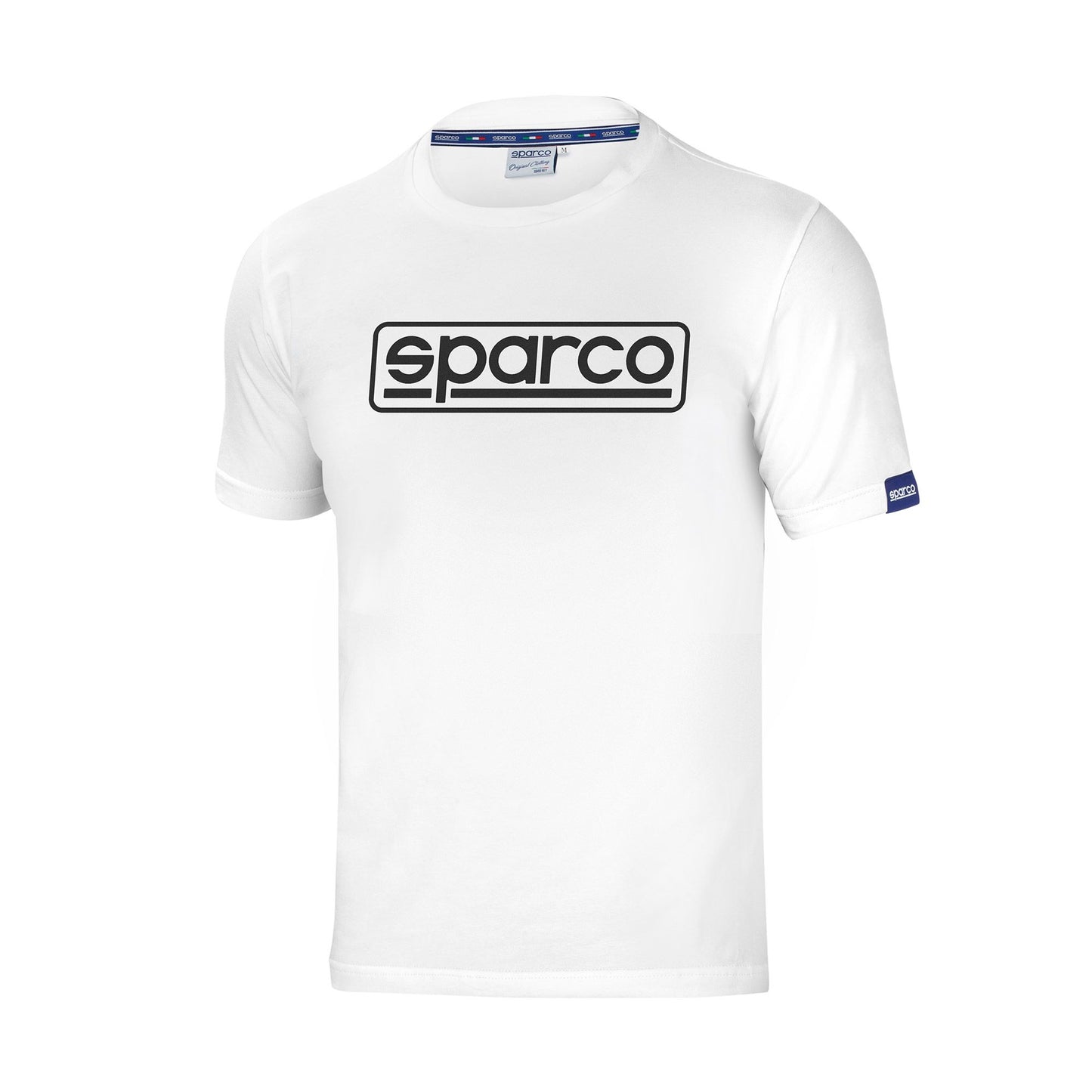 Sparco Racing Karting Classic T-Shirt with Large Logo on Front Mens Sizes S-XXL