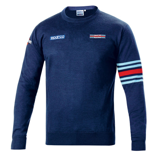 Sparco Martini Racing Sweater Cotton Jumper Lancia Rally Team Made in Italy