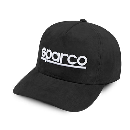 Sparco Racing SUEDE Baseball Cap 100% Suede Cotton with 3D Embroidered Logo