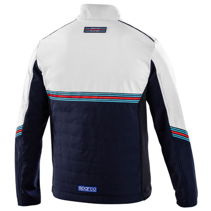 Sparco Martini Racing Softshell Fleece Jacket Coat in 3-Layer Technical Fabric