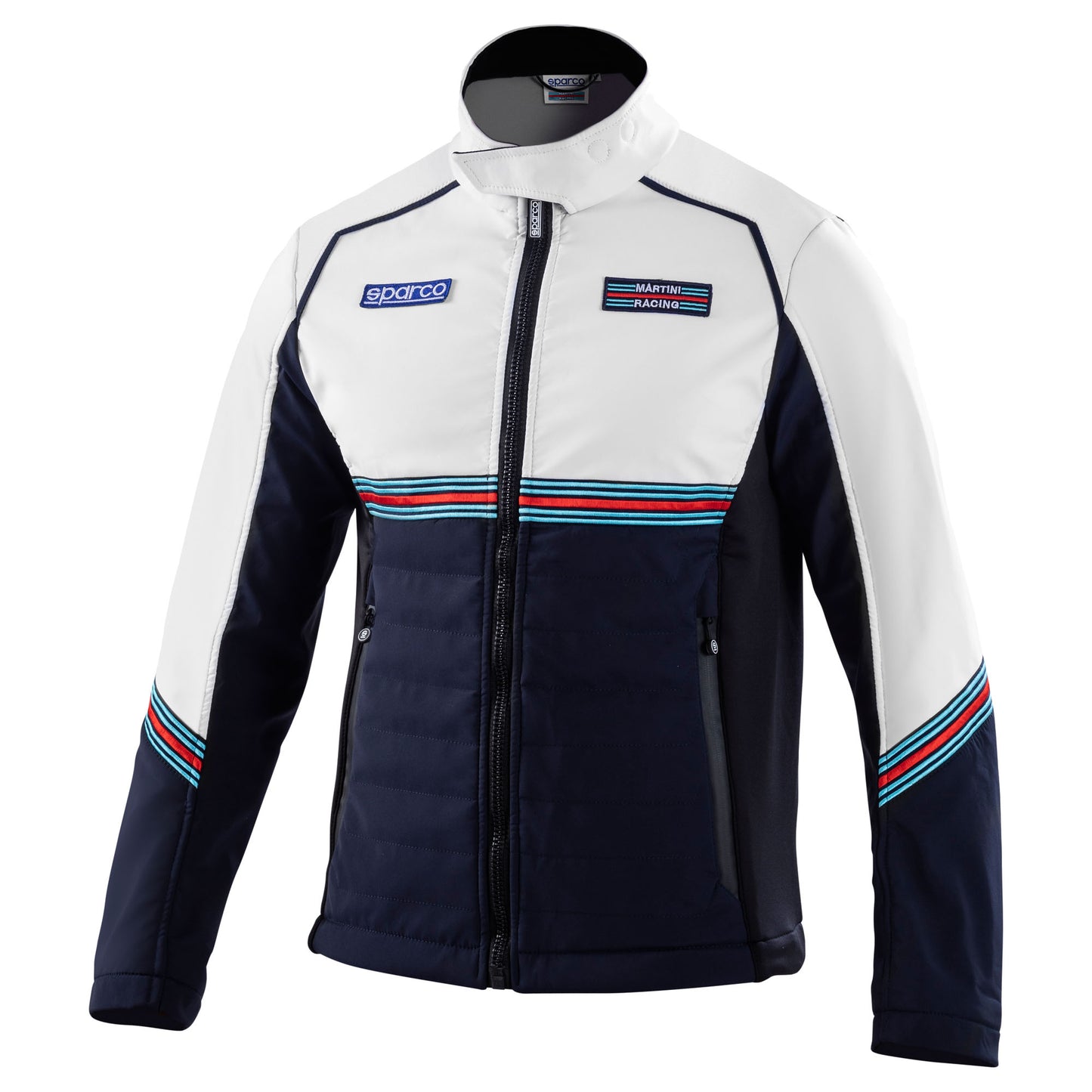 Sparco Martini Racing Softshell Fleece Jacket Coat in 3-Layer Technical Fabric