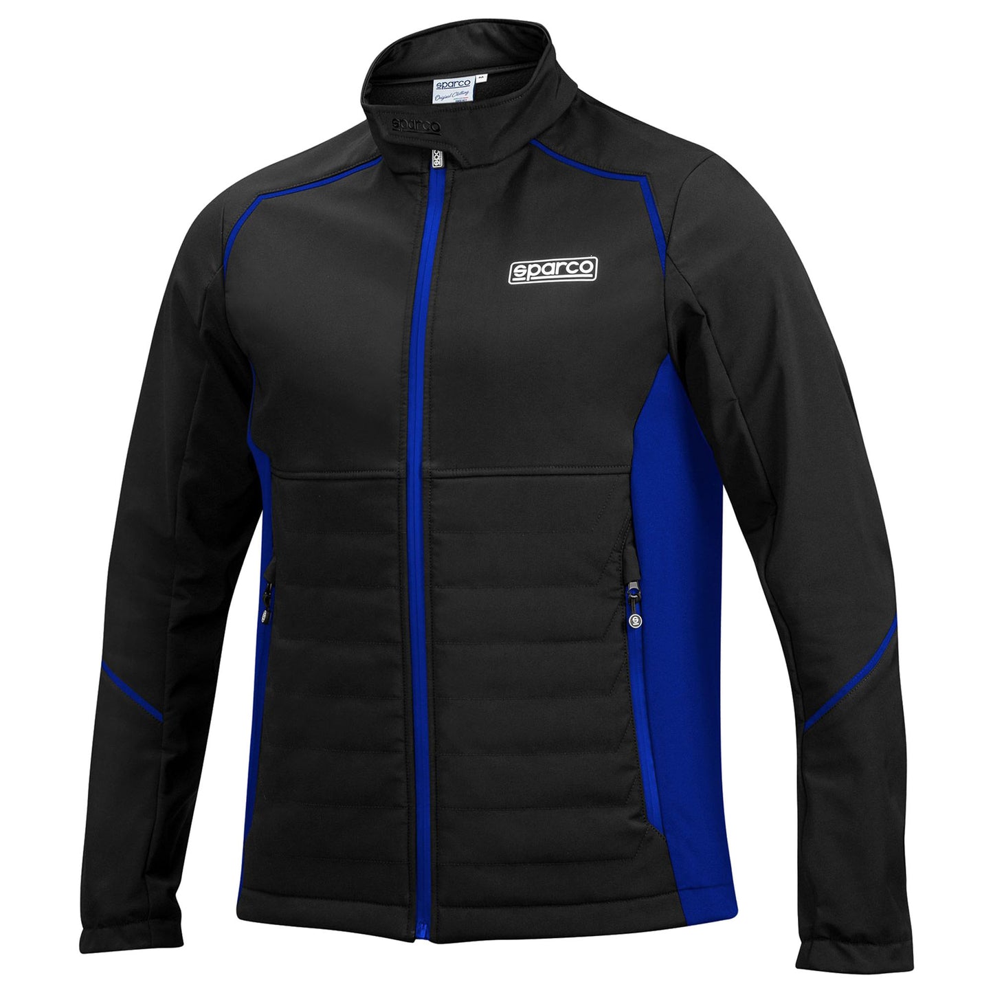 01363 New 2023 Sparco Mens Softshell Fleece Jacket Coat 3-Layer Weatherproof