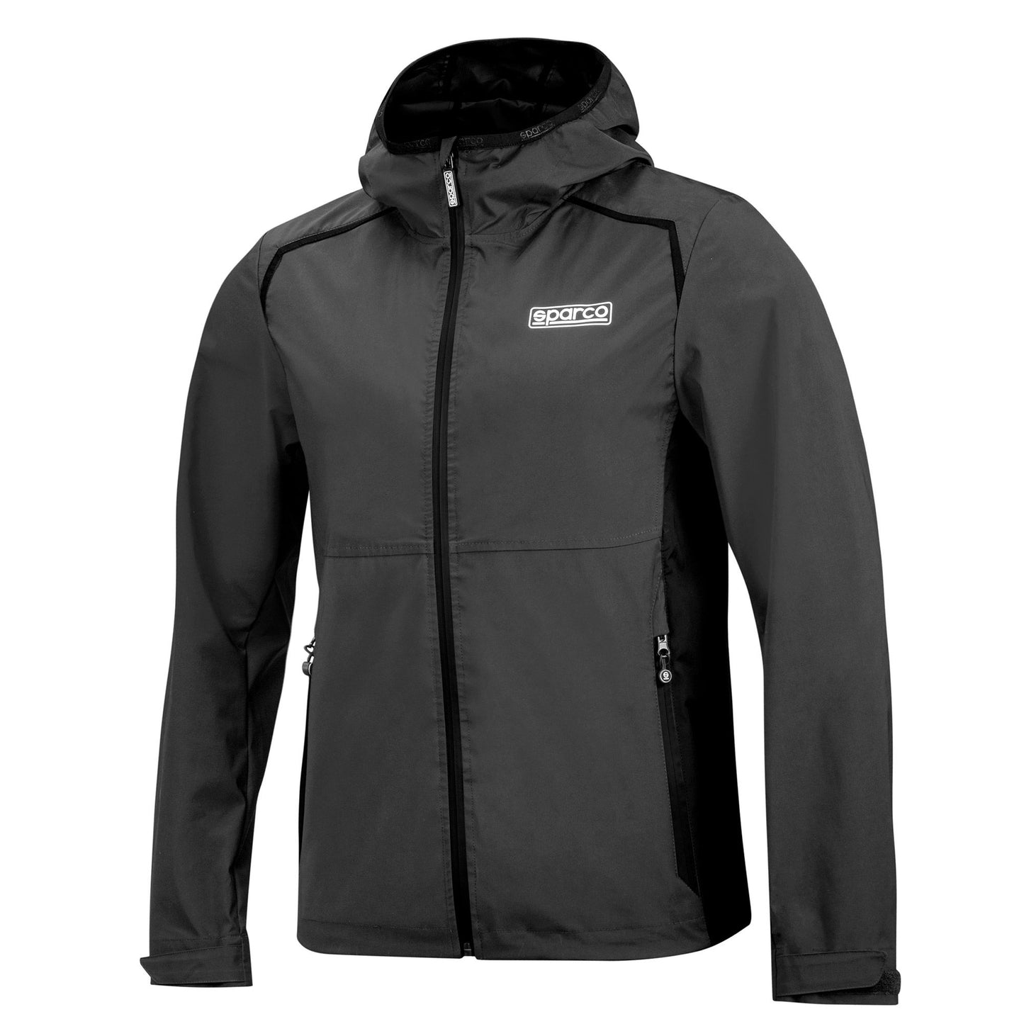 Sparco Racing Mens Windbreaker Jacket Lightweight Coat Waterproof Teamwear