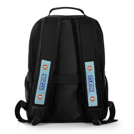 2025 Sparco GULF RACING Stage Rucksack Backpack Bag Size 42x30x12cm 15L