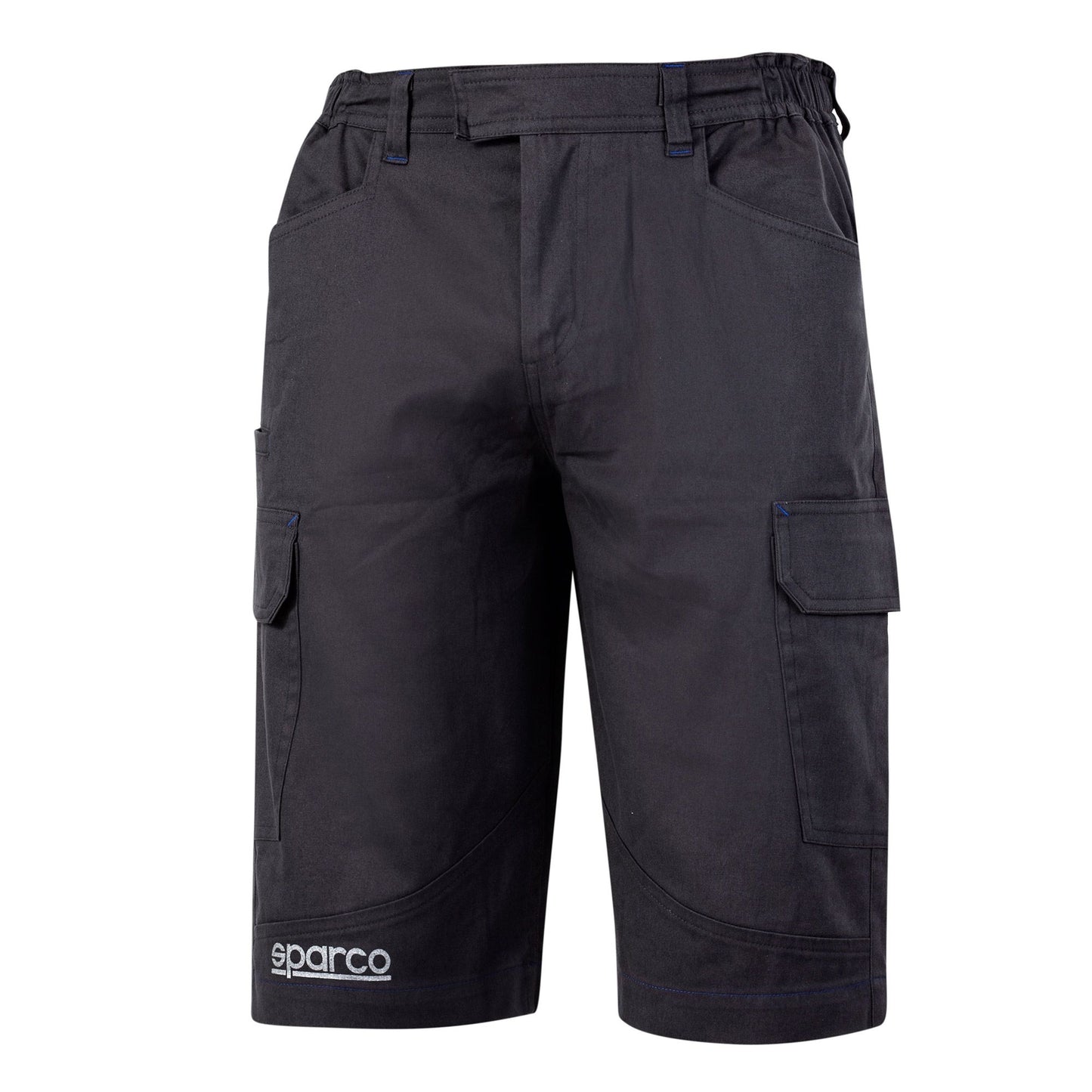 02410 Sparco Cargo Shorts Cotton Race Mechanic Workwear Pitcrew Teamwear Leisure