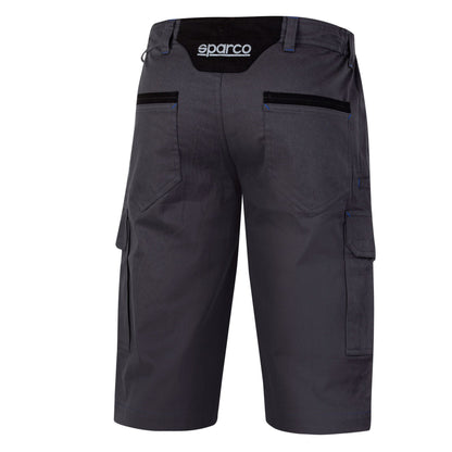 02410 Sparco Cargo Shorts Cotton Race Mechanic Workwear Pitcrew Teamwear Leisure