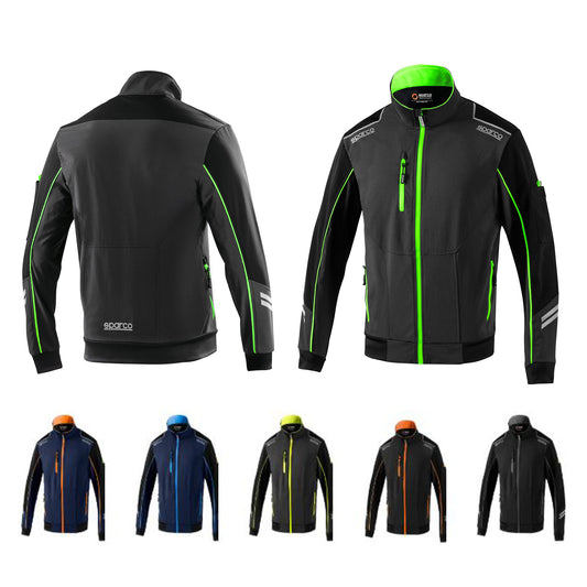 02413 Sparco Racing Technical Jacket Lightweight Mechanic Workwear Pitcrew Team