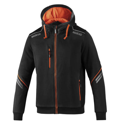 02414 Sparco Racing Technical Full Zip Hoodie Hoody Hoodie Mechanic Workwear