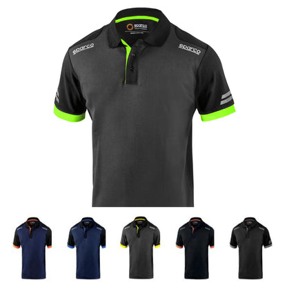 02415 Sparco Racing Technical Polo Shirt Race Mechanic Pitcrew Team Workwear