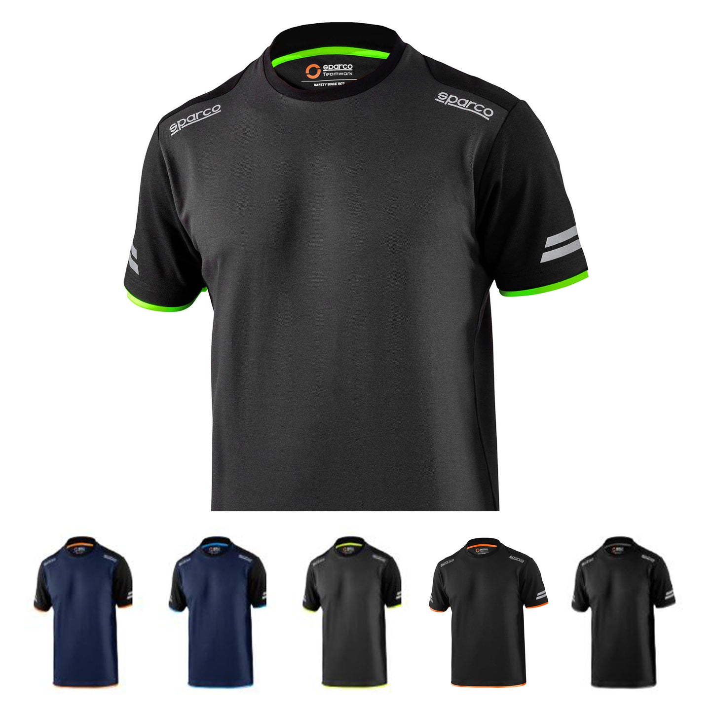 02416 Sparco Racing Technical T-Shirt Workwear Mechanic Pitcrew Team Leisure