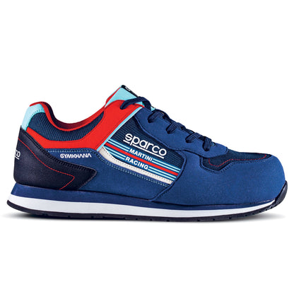 07527MR Sparco GYMKHANA Safety Footwear S1P Work Trainers Martini Racing Edition