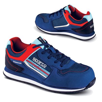 07527MR Sparco GYMKHANA Safety Footwear S1P Work Trainers Martini Racing Edition