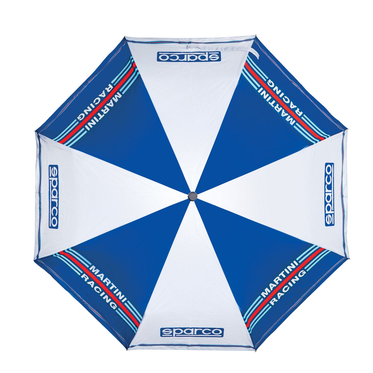 Sparco Martini Racing Umbrella World Rally Foldable Brolly Compact 95cm Diameter