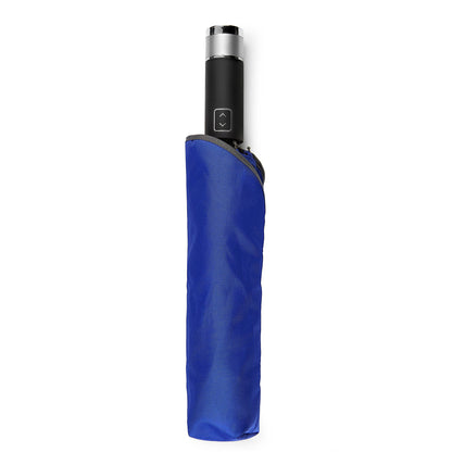 Sparco Racing LED Umbrella Blue with Light Torch Foldable Compact 96cm Diameter