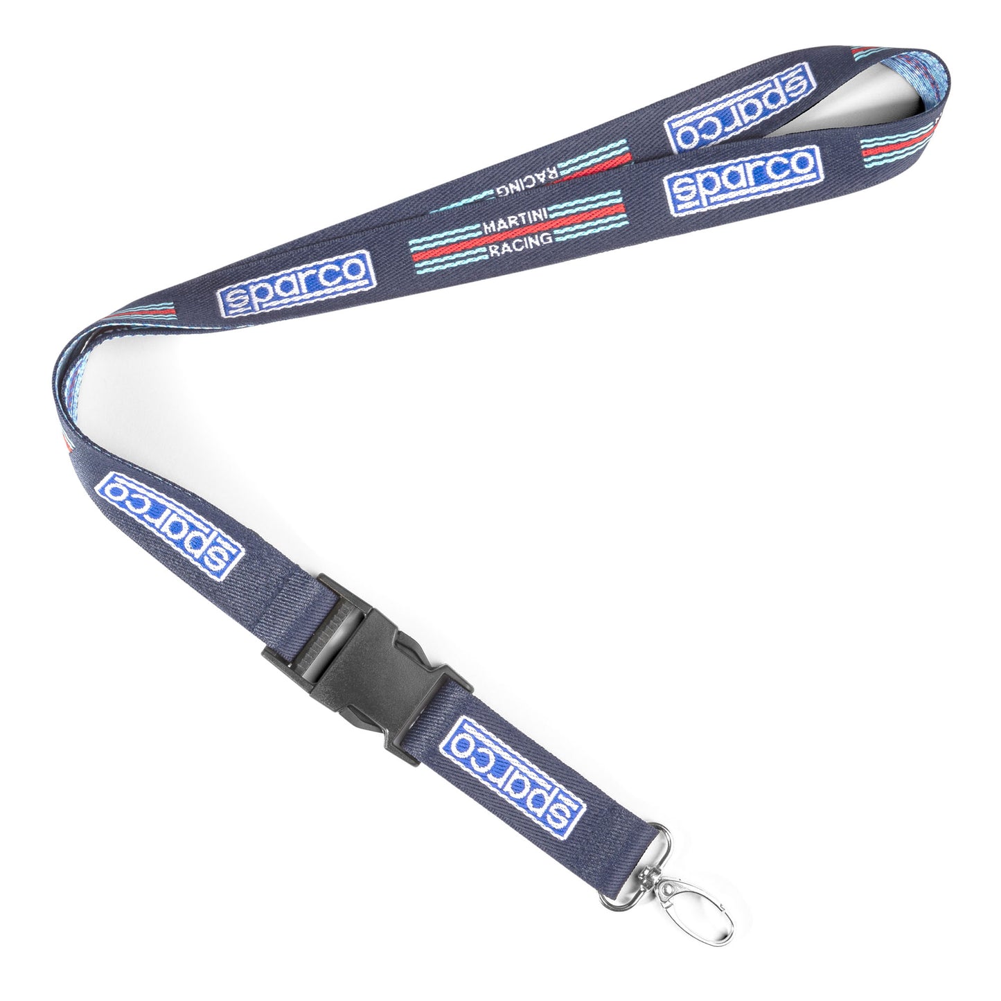 Sparco Martini Racing Lanyard Neck Strap Ticket Holder World Rally Merchandise