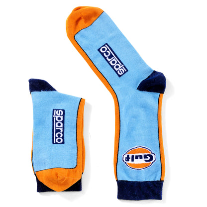 2025 Sparco Gulf Racing Socks Special Edition Official Brand Genuine Merchandise