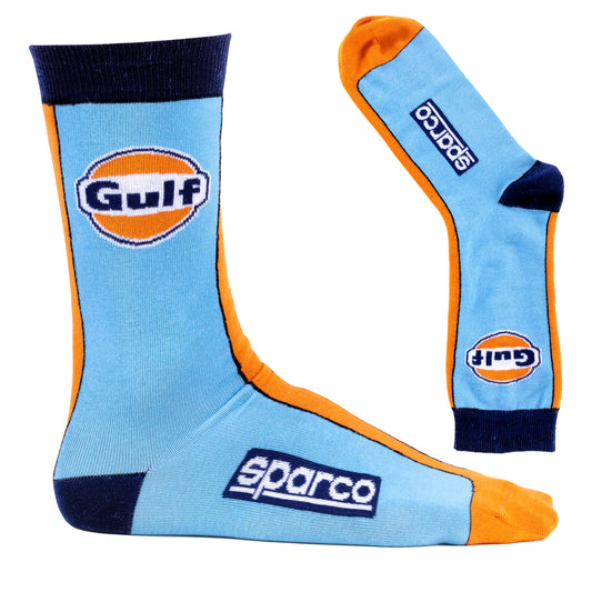 2025 Sparco Gulf Racing Socks Special Edition Official Brand Genuine Merchandise