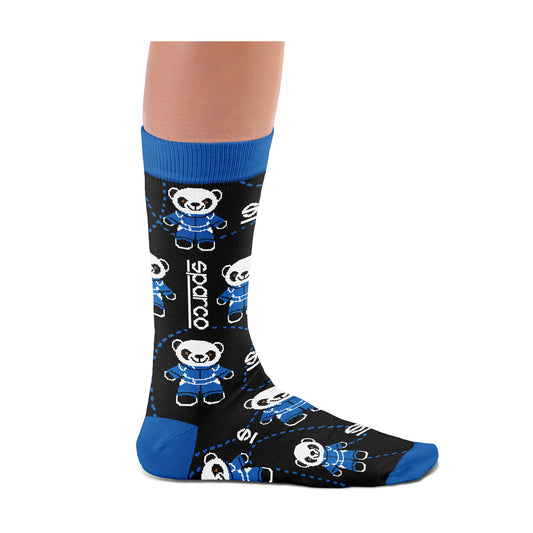 Sparco Socks Panda Iconic Design in 2 Sizes Official Merchandise Leisurewear