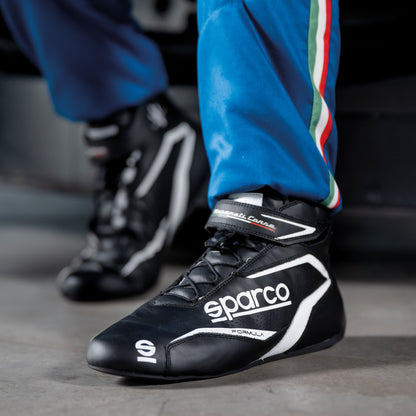 2025 Sparco SLALOM+ Racing Driver Boots Restyled Design FIA Approved Fireproof